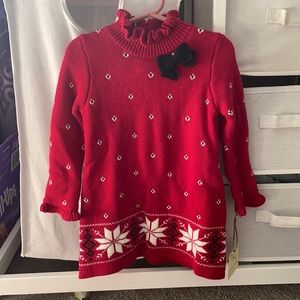 Toddler girls winter dress